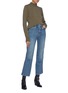 Figure View - Click To Enlarge - VICTORIA, VICTORIA BECKHAM - 'Cali' stripe outseam jeans