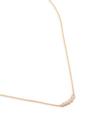 Figure View - Click To Enlarge - SOPHIE BILLE BRAHE - 'Lune' diamond 18k yellow gold necklace