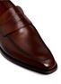 Detail View - Click To Enlarge - GEORGE CLEVERLEY - 'George' leather penny loafers