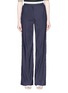 Main View - Click To Enlarge - SONIA RYKIEL - Mother-of-pearl embellished stripe outseam pants