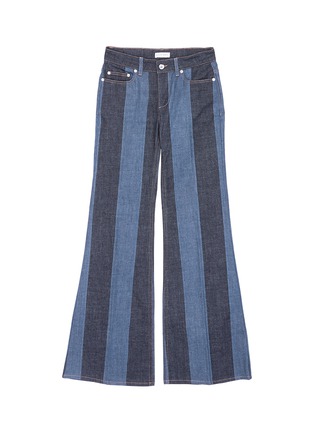 Main View - Click To Enlarge - SONIA RYKIEL - Stripe flared jeans