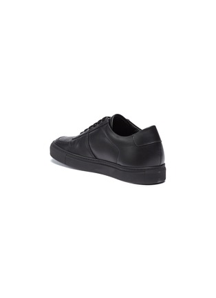 Detail View - Click To Enlarge - COMMON PROJECTS - 'Bball Low' leather sneakers