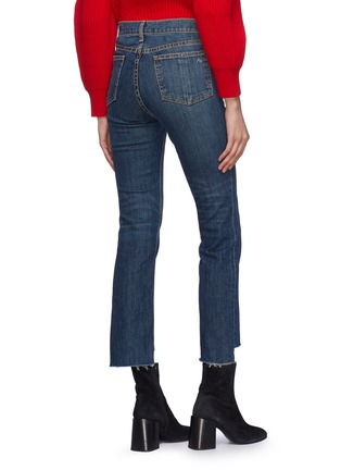 Back View - Click To Enlarge - RAG & BONE - '10 Inch Stovepipe' staggered cuff jeans