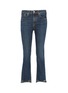 Main View - Click To Enlarge - RAG & BONE - '10 Inch Stovepipe' staggered cuff jeans