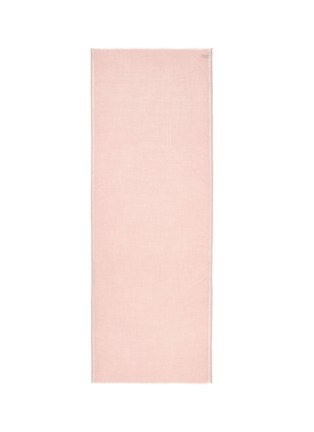 Main View - Click To Enlarge - TOPSHOP - Diamond jacquard selvedge cashmere-Merino wool scarf