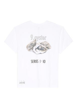 Main View - Click To Enlarge - STUDIO CONCRETE - 'Series 1 to 10 Grocery' unisex T-shirt – 9 Oyster