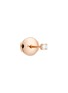 Main View - Click To Enlarge - OFÉE - ‘Coul' diamond 18k rose gold earring