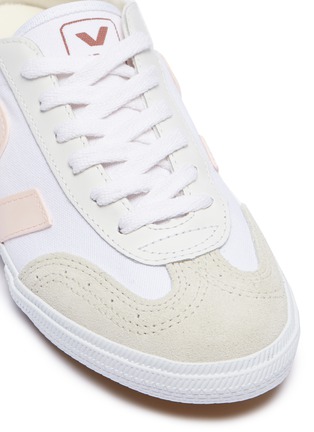 Detail View - Click To Enlarge - VEJA - Volley' organic canvas sneakers