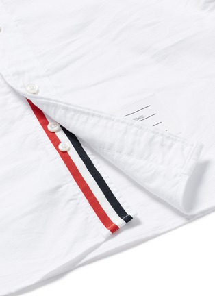 Detail View - Click To Enlarge - THOM BROWNE  - Button down cotton Oxford shirt