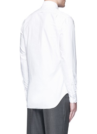 Back View - Click To Enlarge - THOM BROWNE  - Button down cotton Oxford shirt