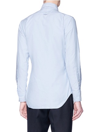 Back View - Click To Enlarge - THOM BROWNE  - Patch pocket Oxford shirt