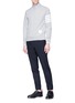 Figure View - Click To Enlarge - THOM BROWNE  - Patch pocket Oxford shirt