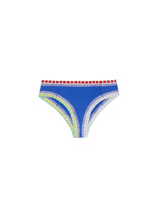 Main View - Click To Enlarge - KIINI - 'Tuesday' crochet trim bikini boyshort bottoms