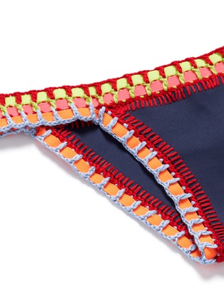 Detail View - Click To Enlarge - KIINI - 'Tasmin' hand crochet bikini bottoms