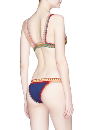 Back View - Click To Enlarge - KIINI - 'Tasmin' crochet trim bikini top