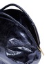 Detail View - Click To Enlarge - A-ESQUE - 'Petal Pure' colourblock metallic leather bag