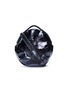 Main View - Click To Enlarge - A-ESQUE - 'Petal Pure' colourblock metallic leather bag