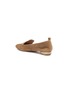 Detail View - Click To Enlarge - NICHOLAS KIRKWOOD - 'Beya' metal heel suede skimmer loafers