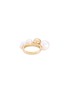 Figure View - Click To Enlarge - TASAKI - 'Shell' freshwater pearl 18k yellow gold ring