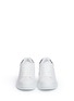 Front View - Click To Enlarge - PEDDER RED - 'Lory' floral embroidered leather sneakers