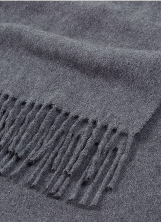 Detail View - Click To Enlarge - ACNE STUDIOS - Fringed cashmere scarf