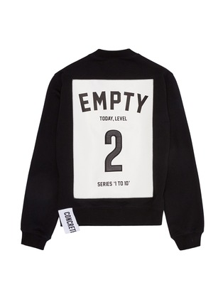 Main View - Click To Enlarge - STUDIO CONCRETE - 'Series 1 to 10' unisex sweatshirt - 2 Empty