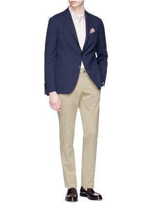 Figure View - Click To Enlarge - INCOTEX - Slim fit chinos