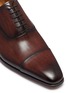 Detail View - Click To Enlarge - MAGNANNI - Toe cap six eyelet leather Oxfords