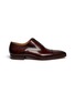 Main View - Click To Enlarge - MAGNANNI - Toe cap six eyelet leather Oxfords