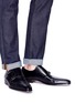 Figure View - Click To Enlarge - MAGNANNI - Double monk strap leather shoes