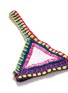 Detail View - Click To Enlarge - KIINI - 'Yaz' hand crochet triangle bikini top