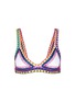 Main View - Click To Enlarge - KIINI - 'Yaz' hand crochet triangle bikini top