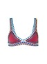 Main View - Click To Enlarge - KIINI - 'Soley' crochet trim bikini top