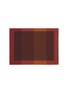 Main View - Click To Enlarge - CHILEWICH - Color Tempo rectangle placemat – Paprika