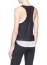 Back View - Click To Enlarge - 72993 - 'Villa' mesh underlay performance tank top