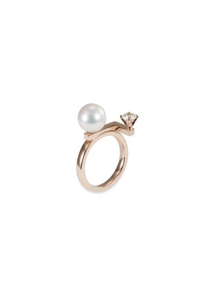  - TASAKI - Pearl 18k rose gold ring