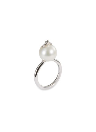  - TASAKI - Pearl 18k white gold knot ring