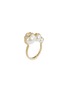  - TASAKI - Pearl 18k yellow gold chain effect ring