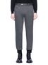 Main View - Click To Enlarge - THEORY - Contrast cuff cropped sweatpants
