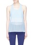 Main View - Click To Enlarge - MONREAL - 'Racer' mesh performance tank top