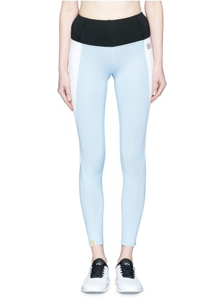 Main View - Click To Enlarge - MONREAL - 'Asana' contrast outseam performance leggings