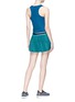Figure View - Click To Enlarge - PARTICLE FEVER - Colourblock racer back performance dress