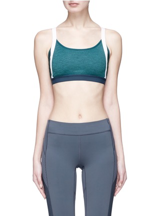 Main View - Click To Enlarge - PARTICLE FEVER - Cross back sports bra