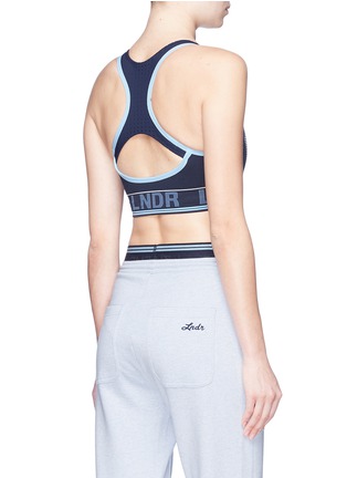 Back View - Click To Enlarge - 72883 - 'Gamma' panelled sports bra