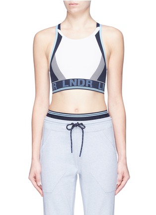 Main View - Click To Enlarge - 72883 - 'Gamma' panelled sports bra