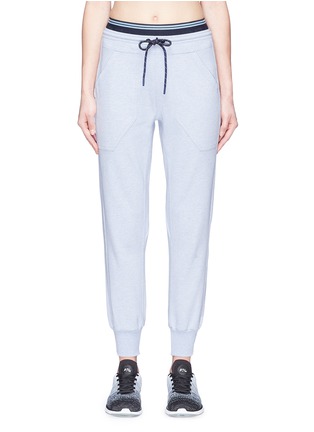Main View - Click To Enlarge - 72883 - 'Synergy' contrast waist track pants