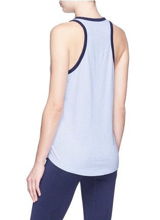 Back View - Click To Enlarge - 72883 - 'Hook' logo print performance tank top