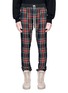 Main View - Click To Enlarge - FEAR OF GOD - Stripe outseam tartan plaid twill jogging pants