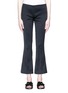 Main View - Click To Enlarge - THE ROW - 'Beca' cropped flared satin pants