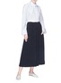 Figure View - Click To Enlarge - THE ROW - 'Venna' sash tie culottes